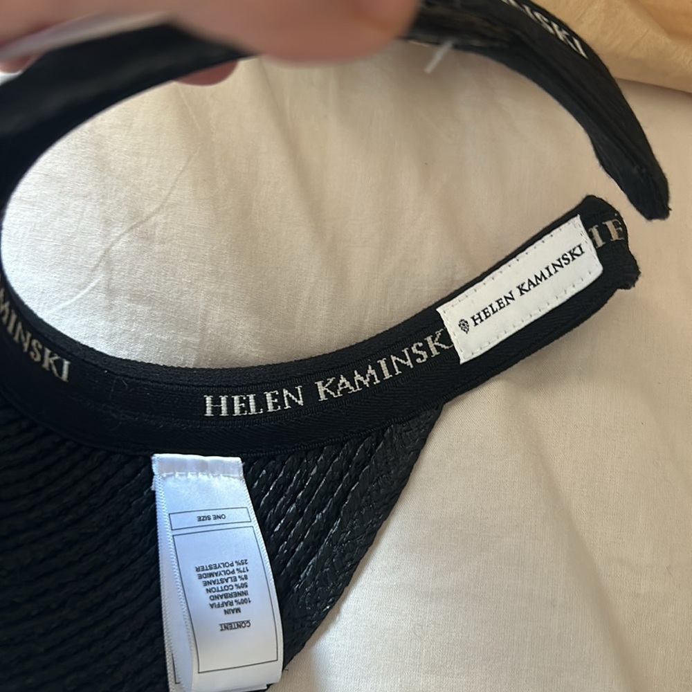 Helen Kaminski visor hat - Picture 3 of 4
